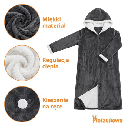 Ciepluszek – Ubierany Koc Grzejący